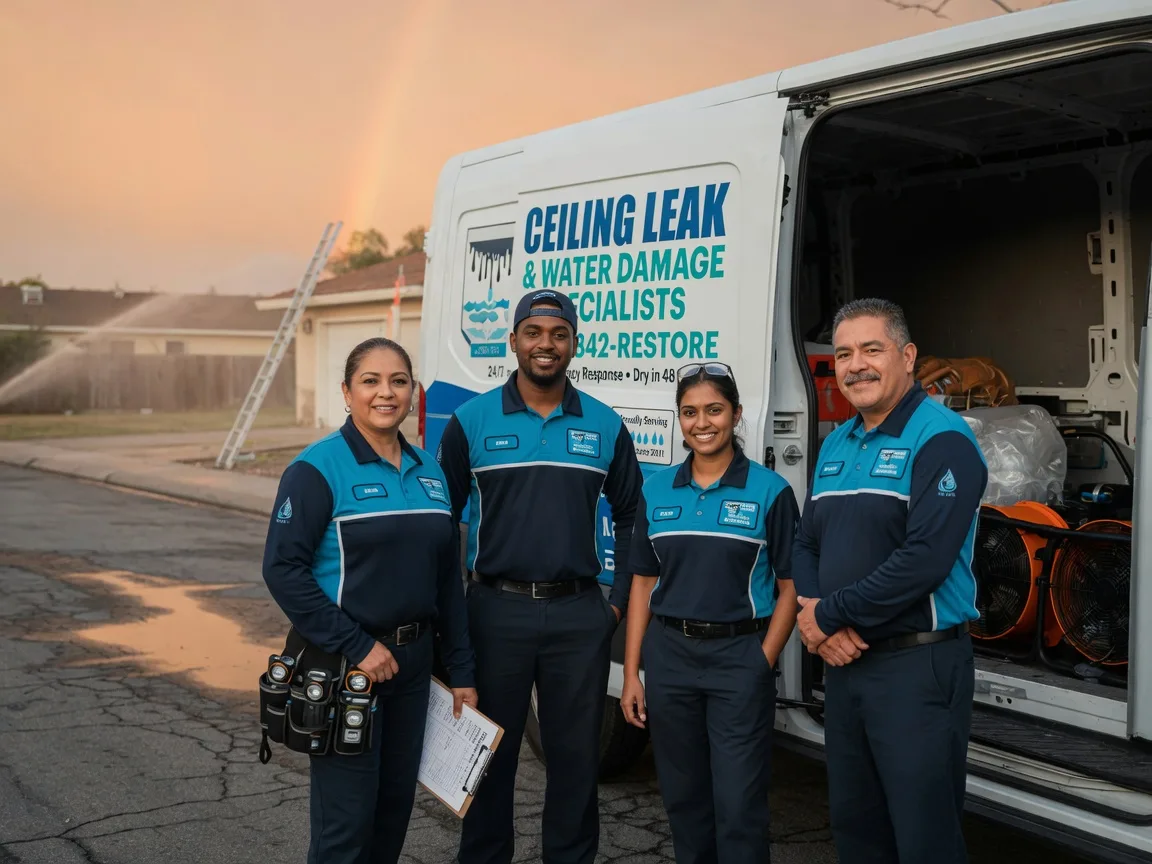 Ceiling Leak Cleanup company in New Galilee, PA