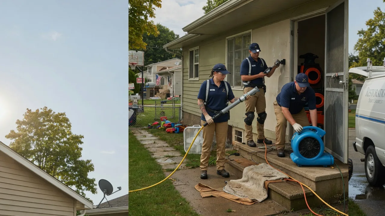 Crawl Space Water Removal in New Galilee, PA near me
