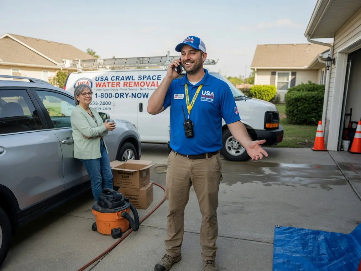 Crawl Space Water Removal New Galilee, PA FAQs